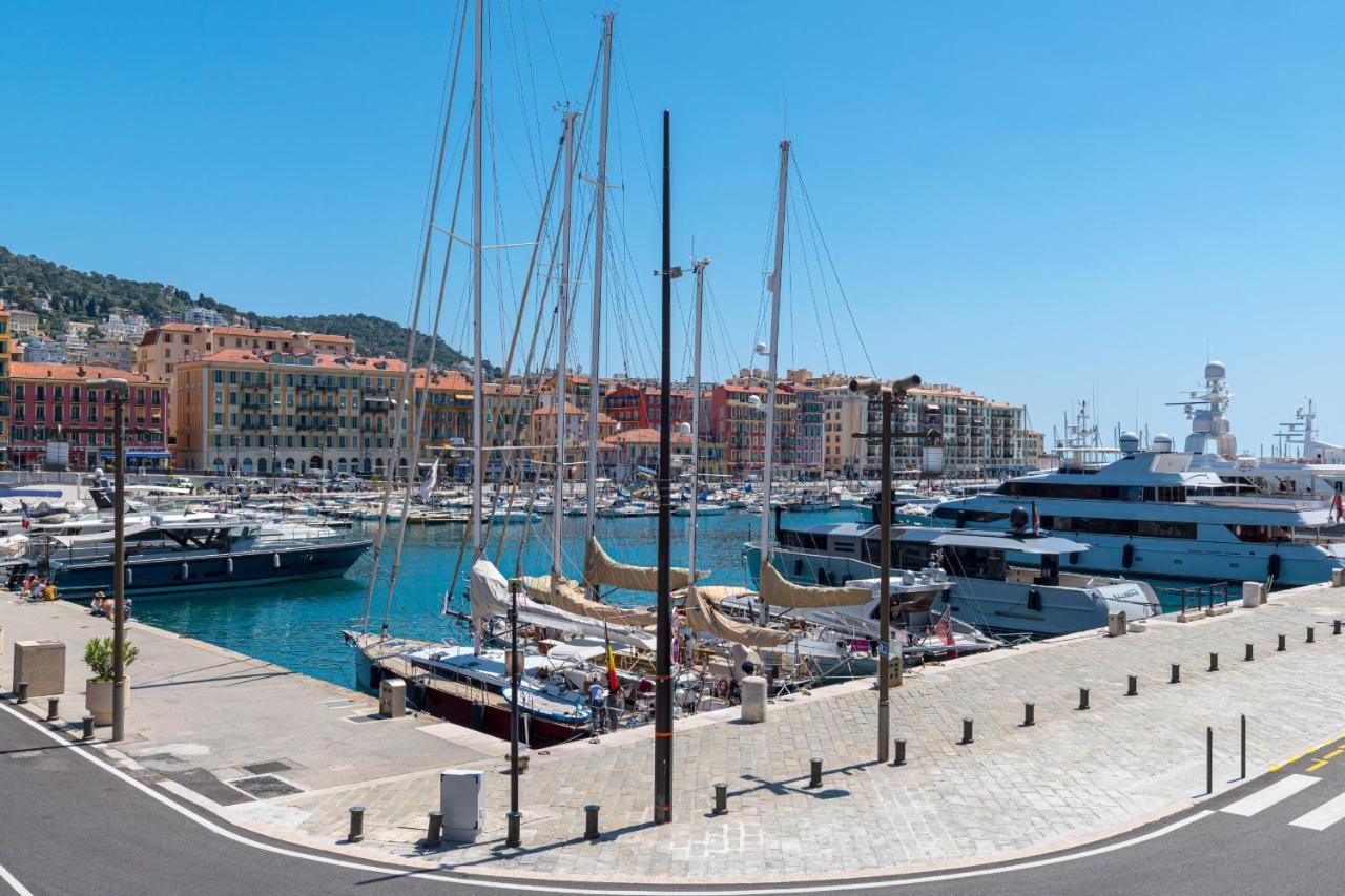 SMARTBNB - Magnifique 2 pièces - Quartier du Port - Dernier étage Niza Exterior foto